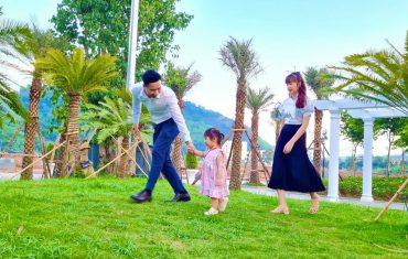 Cảnh quan xanh mát tại Picenza Riverside đem tới cảm giác thư thái, thoải mái cho cư dân.