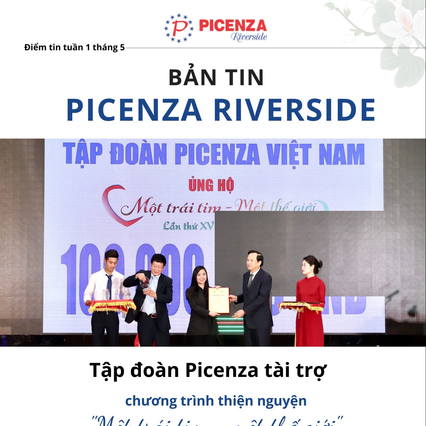 Bản tin Picenza Riverside tuần 1 tháng 5 năm 2022