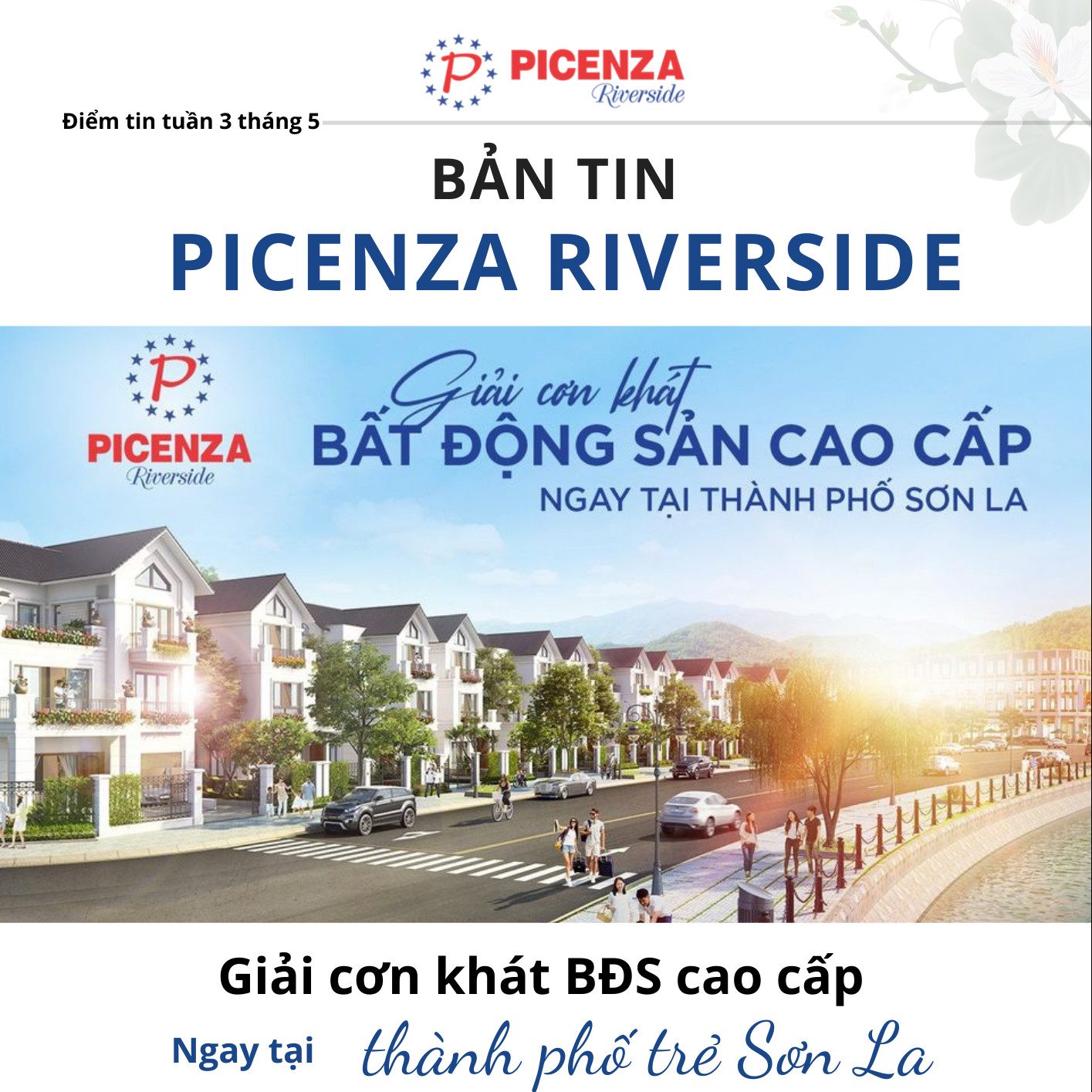Bản tin Picenza Riverside tuần 3 tháng 5 năm 2022